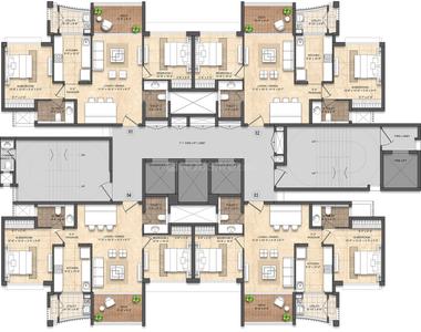 Project Image of 713.97 - 1727.0 Sq.ft 2 BHK Apartment for buy in Lodha Divino