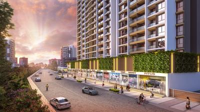 Project Image of 585.23 - 805.68 Sq.ft 2 BHK Apartment for buy in Greenscape Horizon Landmark