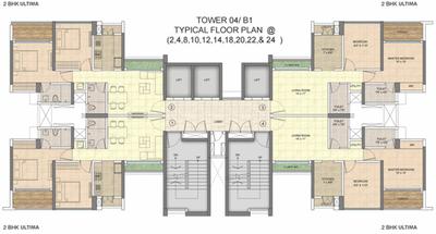 Project Image of 377.0 - 705.0 Sq.ft 1 BHK Apartment for buy in Runwal My City Phase I Part II