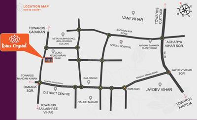 Project Image of 1880 Sq.ft 3 BHK Apartment / Flat for sale in Chandrasekharpur for Rs. 15000000
