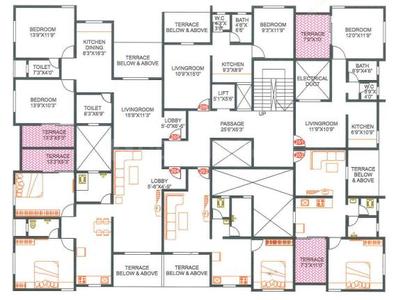 Project Image of 494.0 - 1253.0 Sq.ft 1 BHK Apartment for buy in Dhavel Nilayam