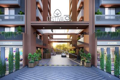 Project Image of 0.0 - 1755.0 Sq.ft 3 BHK Apartment for buy in Festival O2