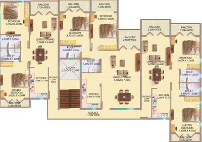Project Image of 216.25 - 979.52 Sq.ft 2 BHK Apartment for buy in Jaglax Marsierra