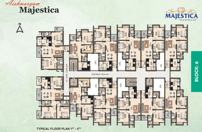 Project Image of 379.0 - 1488.0 Sq.ft 1 BHK Apartment for buy in Majestica