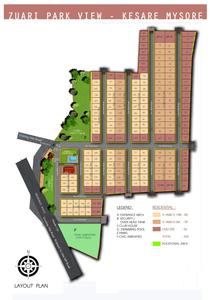 Adventz Zuari Park View Layout Plan 1