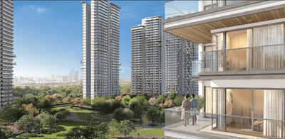 Project Image of 1536.41 - 2080.38 Sq.ft 3 BHK Apartment for buy in Emaar Serenity Hills Phase 2