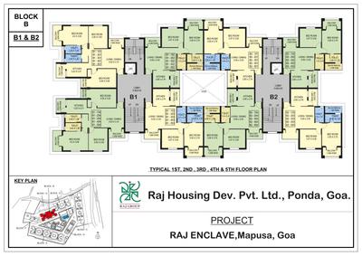 Project Image of 1097.92 - 1259.38 Sq.ft 2 BHK Apartment for buy in Raj Enclave Phase II