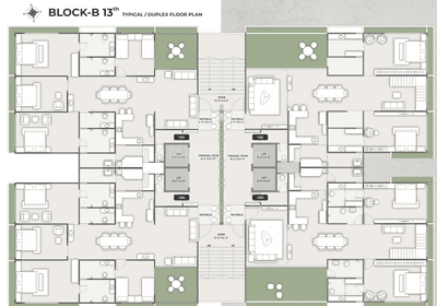 Project Image of 3440.0 - 3700.0 Sq.ft 4 BHK Apartment for buy in Manor Ananda