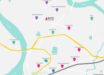 Project Image of 361.13 - 729.25 Sq.ft 1 BHK Apartment for buy in RITZ Tower F