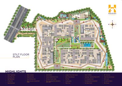 Project Image of 1067.0 - 2028.0 Sq.ft 2 BHK Apartment for buy in Vaishnavi Houdini
