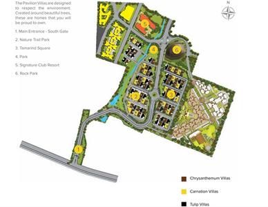 Project Image of 4196.0 - 4940.0 Sq.ft 4 BHK Villa for buy in BCV Pavilion Villas At Brigade Orchards