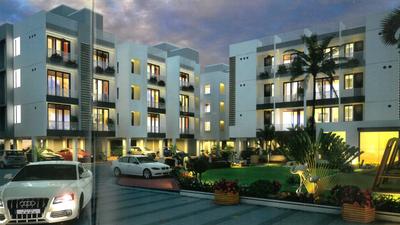 Project Image of 590.62 - 616.56 Sq.ft 2 BHK Apartment for buy in Hariom Rudra Prayag Avenue Block D
