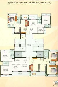 Project Image of 1150.0 - 1200.0 Sq.ft 2 BHK Apartment for buy in Manzil Pride