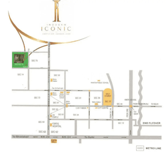 Project Image of 1218.04 - 1562.06 Sq.ft 3 BHK Apartment for buy in Indosam Iconic