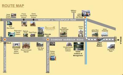 Swastik Appartment Location Plan 1