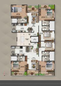 Project Image of 1912 Sq.ft 3 BHK Apartment / Flat for sale in Erandwane for Rs. 39800000