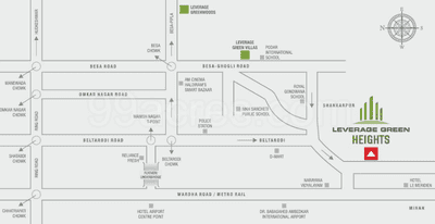 Project Image of 684.05 - 720.54 Sq.ft 2 BHK Apartment for buy in Leverage Green Heights Wing C