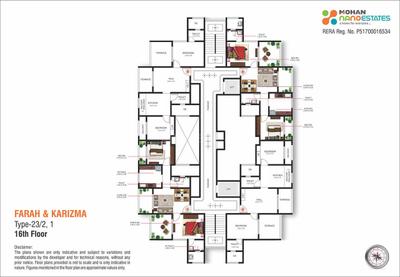 Project Image of 197.84 - 330.34 Sq.ft Studio Studio Apartment for buy in Mohan Nano Estates