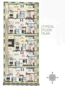 Project Image of 1015.0 - 1255.0 Sq.ft 2 BHK Apartment for buy in Amaravathi AB Daffodils