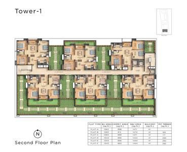 Project Image of 1189.0 - 1474.0 Sq.ft 2 BHK Apartment for buy in PRM Bonani