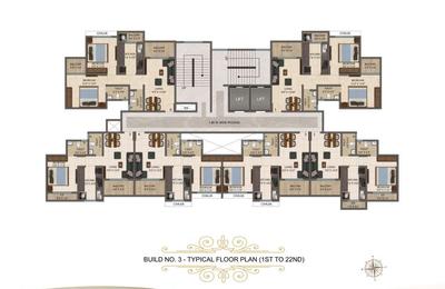 Project Image of 320.12 - 638.0 Sq.ft 1 BHK Apartment for buy in Lake City VED 3