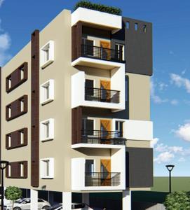 Project Image of 875.0 - 1053.0 Sq.ft 2 BHK Apartment for buy in MS Royal Residency
