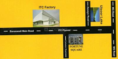 Project Image of 1256.0 - 1775.0 Sq.ft 2 BHK Apartment for buy in Fortune Square