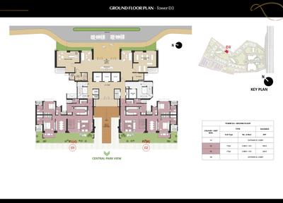 Project Image of 1301.0 - 2910.0 Sq.ft 2 BHK Apartment for buy in Oakwood At The Prestige City