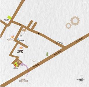 Project Image of 585.0 - 1466.0 Sq.ft 1 BHK Apartment for buy in Bharti BMG Sapphire