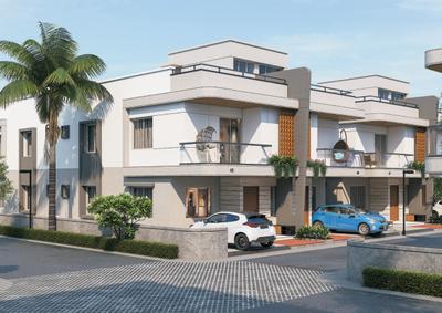 Project Image of 947.44 - 1037.1 Sq.ft 3 BHK Villa for buy in Shyam Tulsi Bunglows