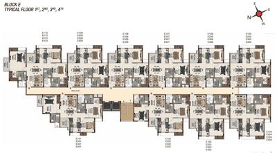 Project Image of 890.0 - 1562.0 Sq.ft 2 BHK Apartment for buy in Casagrand Sereno