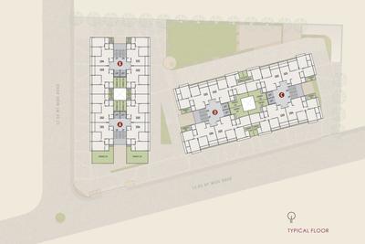 Project Image of 593.52 - 782.32 Sq.ft 2 BHK Apartment for buy in Lalji Luminous
