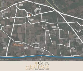 Project Image of 911.49 - 1118.48 Sq.ft 3 BHK Apartment for buy in Umiya Heritage