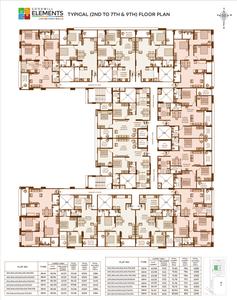 Project Image of 761.0 - 1045.0 Sq.ft 2 BHK Apartment for buy in Choice Goodwill Elements