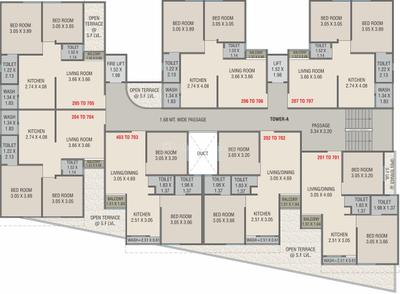 Project Image of 547.13 - 581.14 Sq.ft 2 BHK Apartment for buy in Kankeshwari Soham Resicom