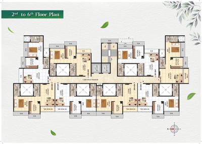 Project Image of 695.0 - 815.0 Sq.ft 1 BHK Apartment for buy in SSV Elite