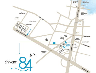 Project Image of 346.27 - 554.77 Sq.ft 1 BHK Apartment for buy in Shivam 84