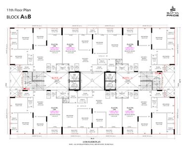 Project Image of 1038.5 - 1186.08 Sq.ft 3 BHK Apartment for buy in Satya Pride