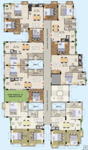 Project Image of 741.0 - 1339.0 Sq.ft 2 BHK Apartment for buy in Hitech Residency