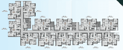 Project Image of 931.0 - 1379.0 Sq.ft 2 BHK Apartment for buy in Ruby Courtyard