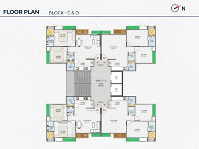 Project Image of 0.0 - 620.86 Sq.ft 2 BHK Apartment for buy in Laxmi Aleta
