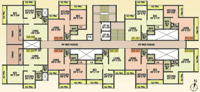 Project Image of 430.0 - 720.0 Sq.ft 1 RK Apartment for buy in AV Paramount Enclave