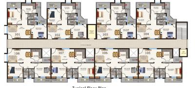 Project Image of 650.0 - 1300.0 Sq.ft 1 BHK Apartment for buy in Laxmi Sky Life