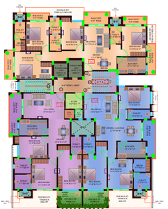 Project Image of 1760.0 - 2400.0 Sq.ft 3 BHK Apartment for buy in Panchratna Armonia