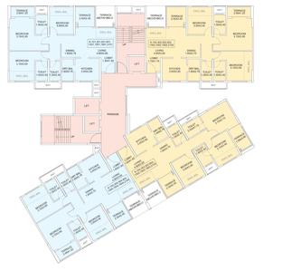 Project Image of 819.0 - 1148.0 Sq.ft 2 BHK Apartment for buy in Amit Bloomfield Apartment