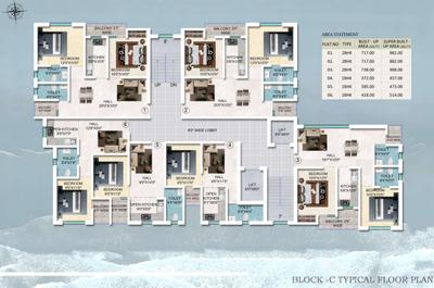 Project Image of 457.0 - 1435.0 Sq.ft 1 BHK Apartment for buy in Sagun Ishaan Estate