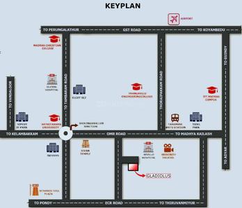 Gladiolus Location Plan 1