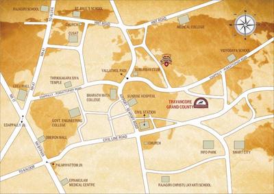 Project Image of 0.0 - 2700.0 Sq.ft 4 BHK Villa for buy in Travancore Grand County Neoclassic Villas
