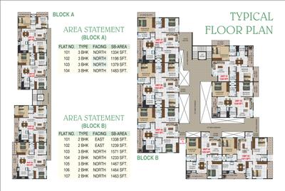 Project Image of 1175.0 - 1672.0 Sq.ft 2 BHK Apartment for buy in Shivaganga A R Prakruthi