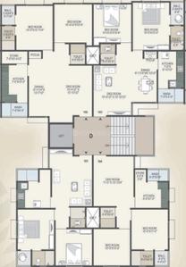 Project Image of 701 Sq.ft 2 BHK Apartment / Flat for sale in Sabarmati for Rs. 5800000